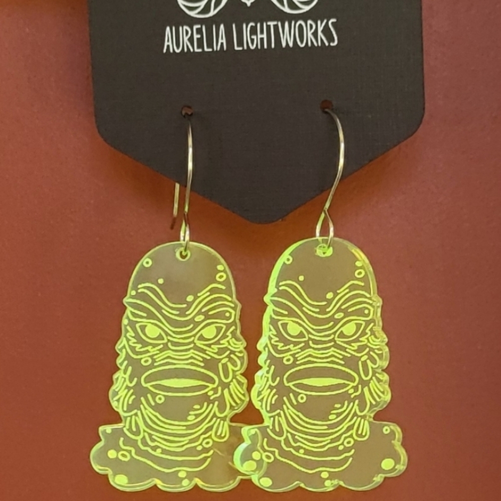 Creature from the Black Lagoon earrings